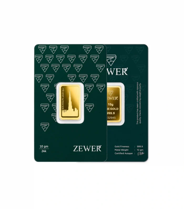 24Kt 10g 999.9 – Burj Khalifa Tower & Downtown Skyline